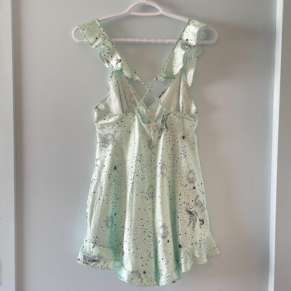 Victoria Secret Satin Astrology Romper /Jumper - Picture 7 of 9